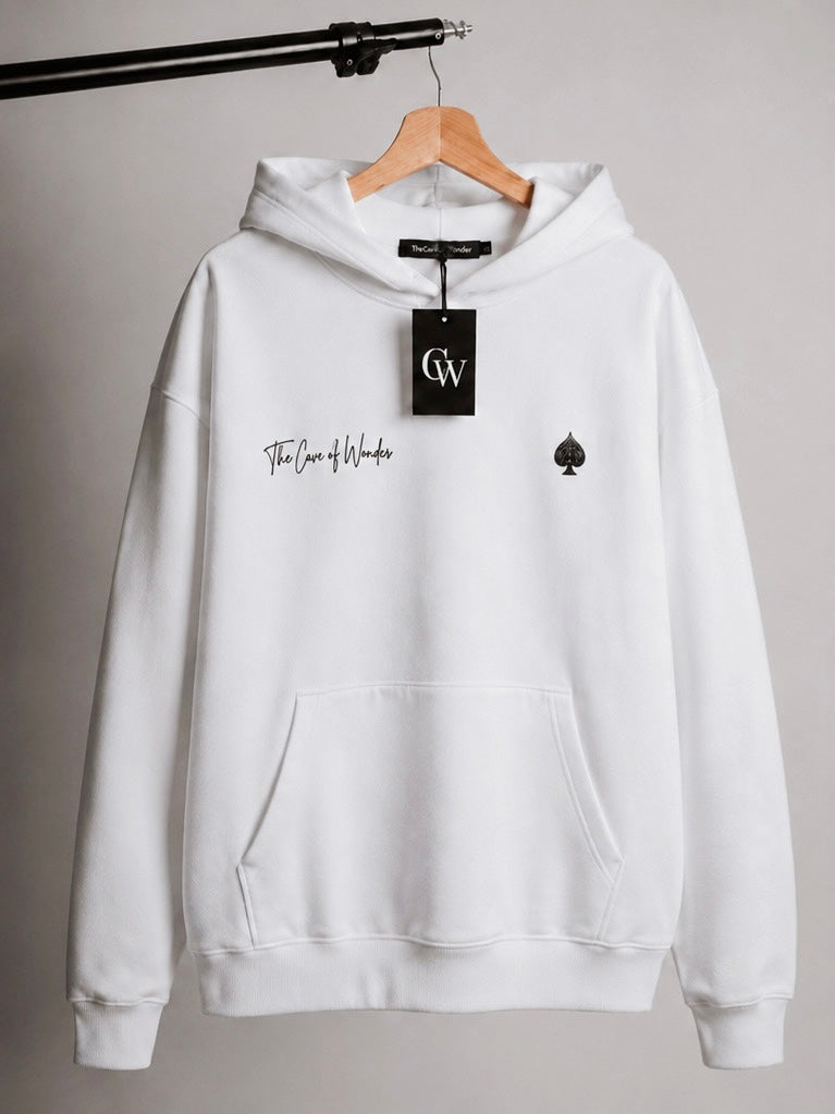 ACE of SPADES – White Essential Tracksuit
